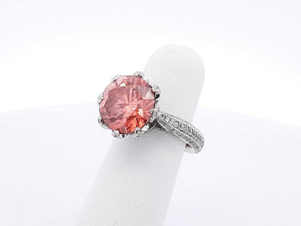 8.8 Cttw Lab Grown & Natural Diamond 18k Gold Ring 11.4 Gram Size 5 Eb1224rxxzdu