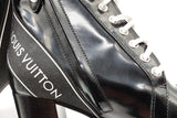 Louis Vuitton Black Patent  Leather Star Trail Ankle Boots Size 36 Eb0426lorde