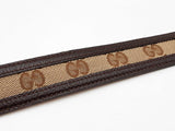 Gucci Interlocking G Buckle With Gg Supreme Canvas Belt Size 85|34 Fw0725izdu