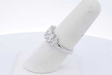 2.1cttw Lab Grown Marquis Diamond Ring 14k White Gold 3.31g Size 6.75 Eb726exzde