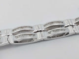 2.4cttw Diamond Bracelet In 10k White Gold 25.1 Grams 7.75 Inch Eb1026lxxzsa