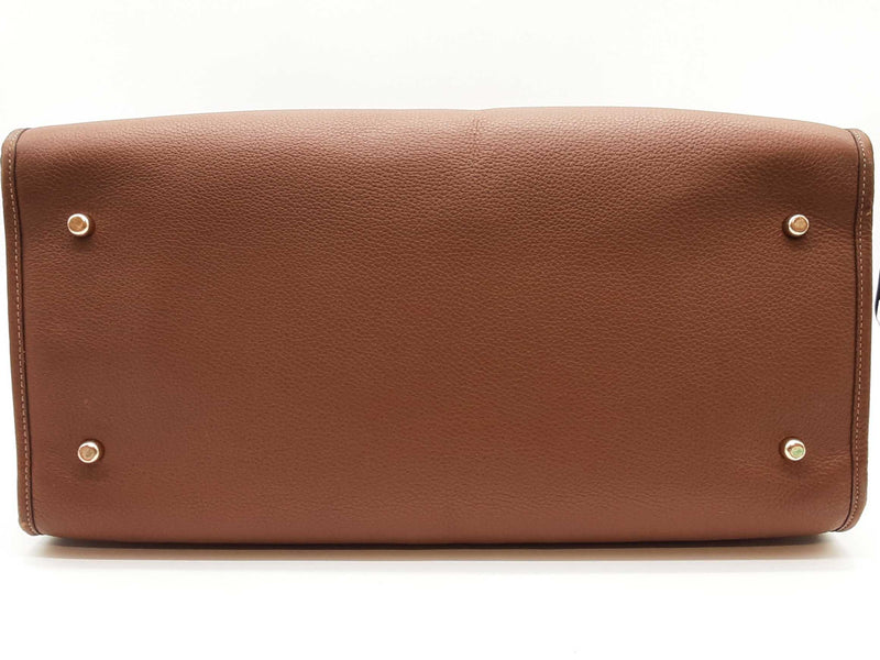 Coach Dempsey 40 Brown Signature Canvas Stripe Large Tote Bag Do1125rxde