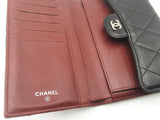 Chanel Quilted Black Lambskin Flap Wallet Eb0526irxdu