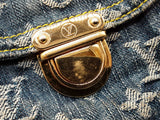 Louis Vuitton Monogram Denim Baggy Shoulder Bag Eb0526cxzde