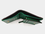Gucci Ophidia Card Case Wallet In Emerald Green Python Leather Fw1025orzdu