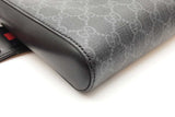 Gucci Gg Black Supreme Canvas Messenger Bag Eb0826wrxde
