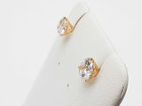 2.02 Cttw Lab Grown Diamonds 14k Yellow Gold 1.1g Stud Earrings Do0826poxde