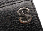 Gucci Black Leather 6 Key Case Wallet Eb1026lxzsa
