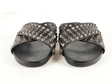 Gucci Hydra Studded Black Slide Sandals Size 39 Sd0825rzde