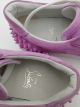 Christian Louboutin Vieira 2 Orlato Purple Suede Sneakers Size 38 Eb0926lorsa