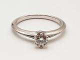 Tiffany & Co Diamond 0.950 Platinum 3.9g Solitaire Ring Size 6 Do0725pxzde