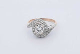 0.92cttw Diamond Ring In 14k Yellow Gold 3.1 Grams Size 7.5 Eb0326crxdu