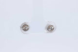 2ctw Lab Grown Round Diamond Stud Screwback Earrings 14k Gold 1.4g Eb1224wrxdu