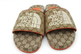 Gucci X The North Face Gg Canvas Slides Uk Size 12 Eb0926lorsa