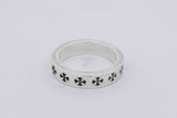 Chrome Hearts Spacer Forever Ring Sterling Silver 13.2g Size 12.75 Eb0326oxzsa