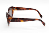 Celine Bold 3 Dots Sunglasses In Tortoise Cl40286i Eb0726wxde