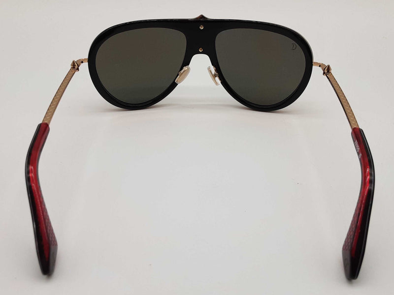 Christian Louboutin Lb0004 Greggo Black Smoke Sunglasses Do0425lrxde
