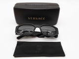 Versace 4361 Versace Biggie Black Medusa Gray Lens Sunglasses Do0726lxzde
