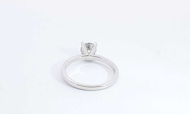 14k White Gold Lab Grown Diamond Solitaire Ring Size 7.5 Ebpcedu 144020004854