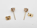 1.02 Cttw Lab Grown Diamonds 14k Yellow Gold 0.8g Stud Earrings Do0726orxde