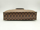 Louis Vuitton Sac Plat Damier Ebene Coated Canvas Tote Bag Fw0125ccxsa