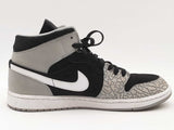 Nike Dm1200-016 Air Jordan 1 Mid Elephant Toe Size 10.5 Aa0425rzsa