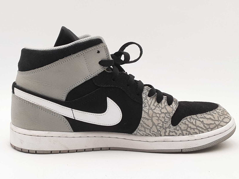 Nike Dm1200-016 Air Jordan 1 Mid Elephant Toe Size 10.5 Aa0425rzsa