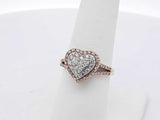 0.33cttw Diamond 10k Yellow Gold Ring 3.4 Grams Size 7 Eb0526lexsa