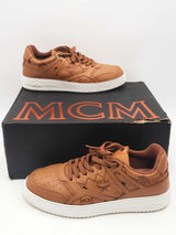 Mcm Neo Terrain Cognac Visetos Sneakers Size 44 Eb0326lxzsa