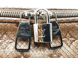 Louis Vuitton Antheia Ixia Pm Bag In Brown Monogram Python Leather Fw0626ozxzdu