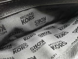 Michael Kors Jet Set Travel Large Black Signature Continental Wallet Do0926lrde