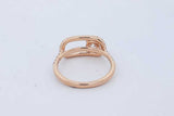 1.04cttw Lab Grown Diamond Ring In 14k Yellow Gold 2.74 Grams Size 7 Eb0726crxde