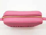 Balenciaga Everyday Camera Bag Xs Pink Calfskin Leather Sd1025worde