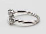 1.62 Cttw Lab Grown Diamonds 14k White Gold 2.77g Ring Size 7 Do0726crxde