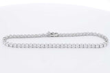 4.2ctw Lab Grown Diamond Tennis Bracelet In 14k Gold 5 Grams 7 Inch Eb0525eordu
