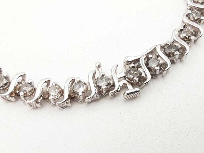 5.25ctw Diamonds 10k 10 Grams Bracelet 7 Inch Sd0825plrsa
