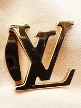 Louis Vuitton Reversible Belt In Damier Azur With Initiales Buckle Fw0626srdu