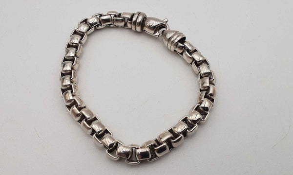 David Yurman Sterling Silver Rolo Bracelet 6.5 In Dowxsa 144010034526