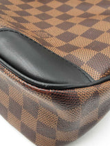 Louis Vuitton Odeon Messenger Bag In Damier Ebene Coated Canvas Fw0825ixzdu