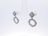 0.50 Cttw Diamond & 18k Gold Convertible Earrings & Jackets 2.7 Gram Fw0925orxdu