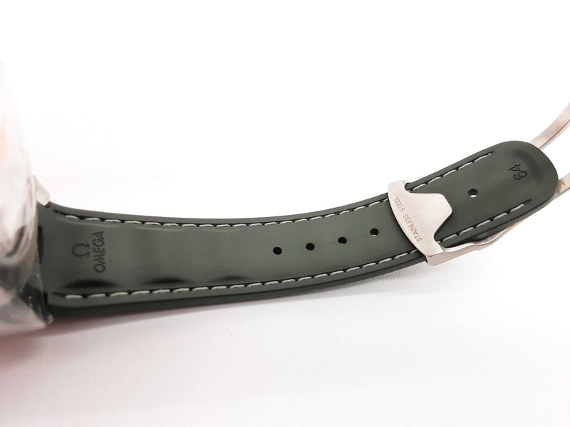 Omega 43 Seamaster Aqua Terra Green Dial Rubber Strap Steel Watch Do0725rxzxde