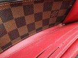 Louis Vuitton Brown Damier Ebene Coated Canvas Zippy Wallet Do0925lrxde