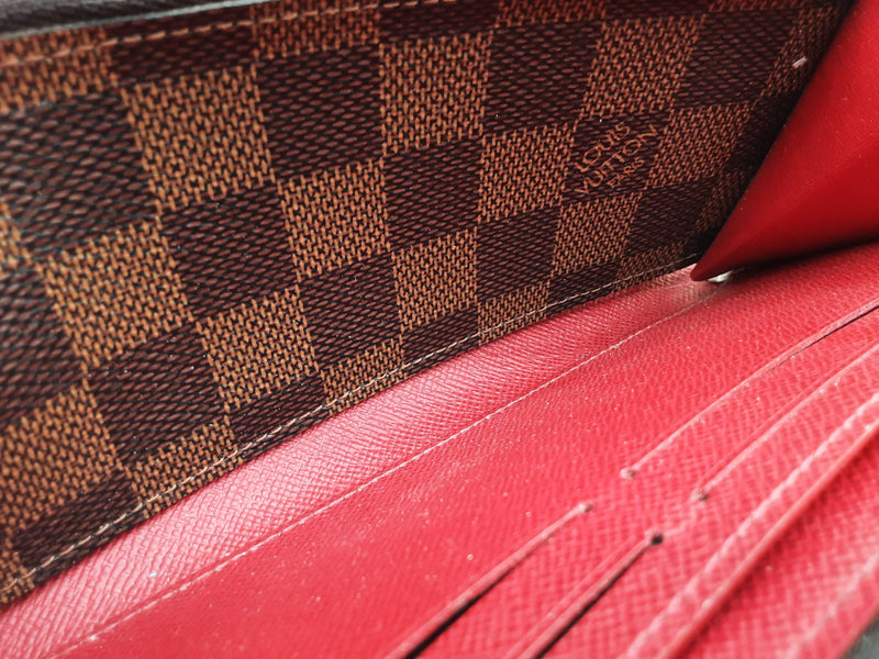 Louis Vuitton Brown Damier Ebene Coated Canvas Zippy Wallet Do0925lrxde
