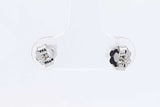 0.5ctw Lab Grown Diamond Stud Earrings In 14k White Gold 0.6 Grams Eb0225lordu