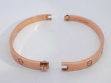 18k Rose Gold Cartier Love Bracelet 35 Grams Size 19 Aa0525lizxsa