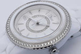 Christian Dior Viii Ceramic 33mm Quartz Mop Dial & Diamond Bezel Eb0326lxxzdu