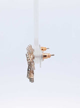 Chanel Autumn '16 Timeless Cc Logo Crystal & Gold-tone Stud Earrings Fw0326oezdu