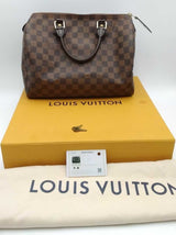 Louis Vuitton Damier Ebene Speedy 30 Eb0826ixzsa