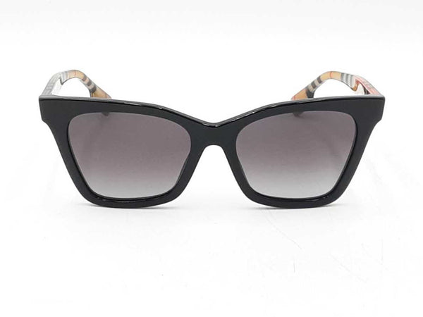 Burberry Elsa Black & Nova Check Sunglasses Fw0925czdu