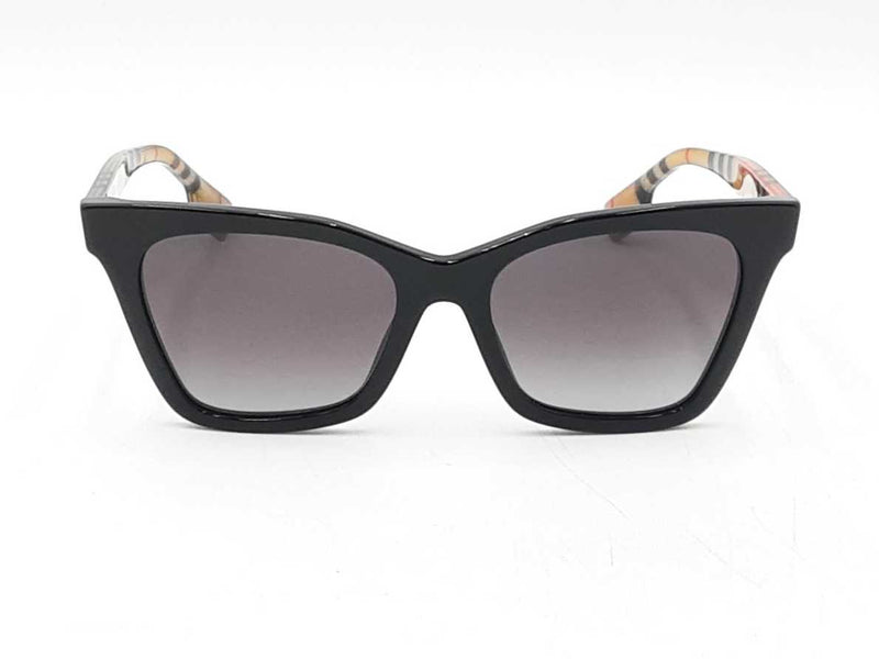 Burberry Elsa Black & Nova Check Sunglasses Fw0925czdu